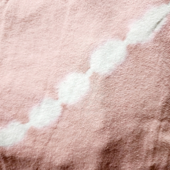 Core10 Pink White Tie Dye Tank Top Women's Small S Sleeveless Round Neck EUC - Picture 3 of 8